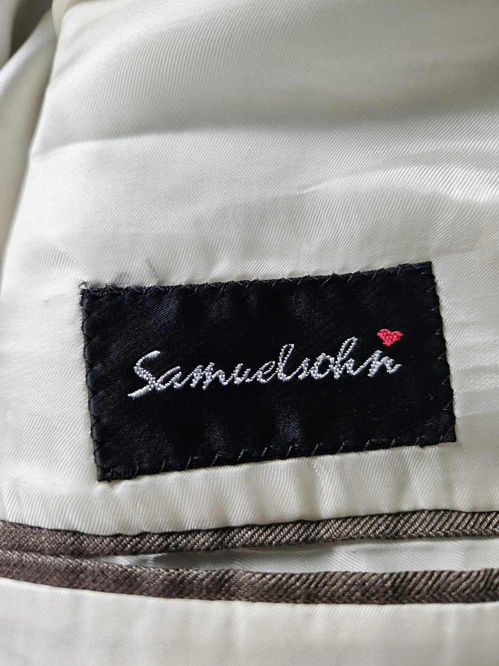 Samuelsohn Linen-Blend Sport Coat in Light Brown